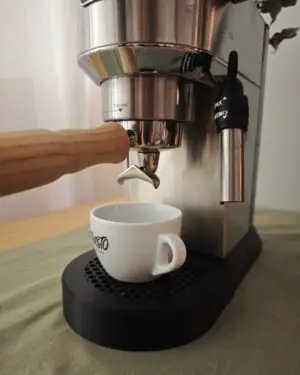 Abtropfschale "Honeycomb Design" für die Delonghi Dedica